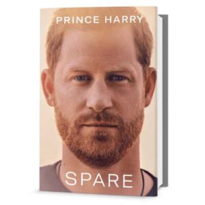 Spare by Prince Harry Book 3D Cover