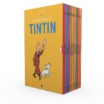 Tintin Paperback Boxed Set 23 Titles 3D